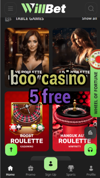 Boo Casino 5 Free - 5 Free Spins No Deposit-casinoorder.vip