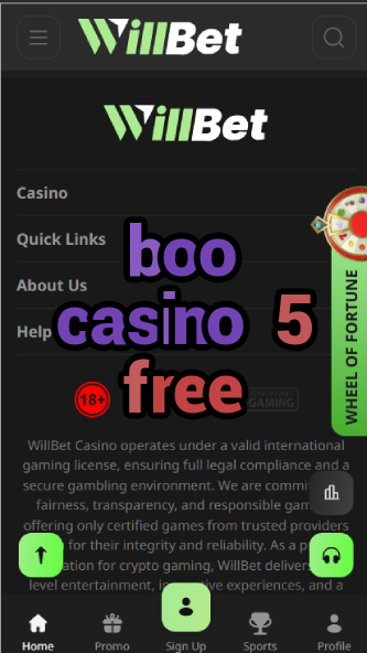 Boo Casino 5 Free - 5 Free Spins No Deposit-casinoorder.vip